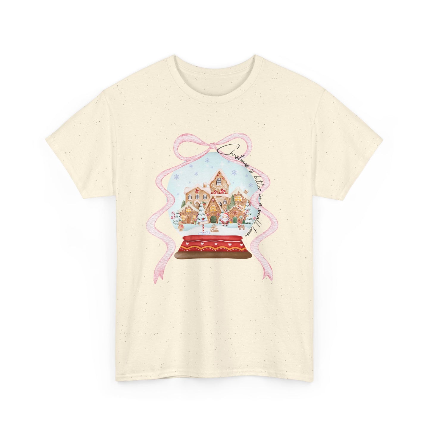 Christmas Small Town Gingerbread Tee