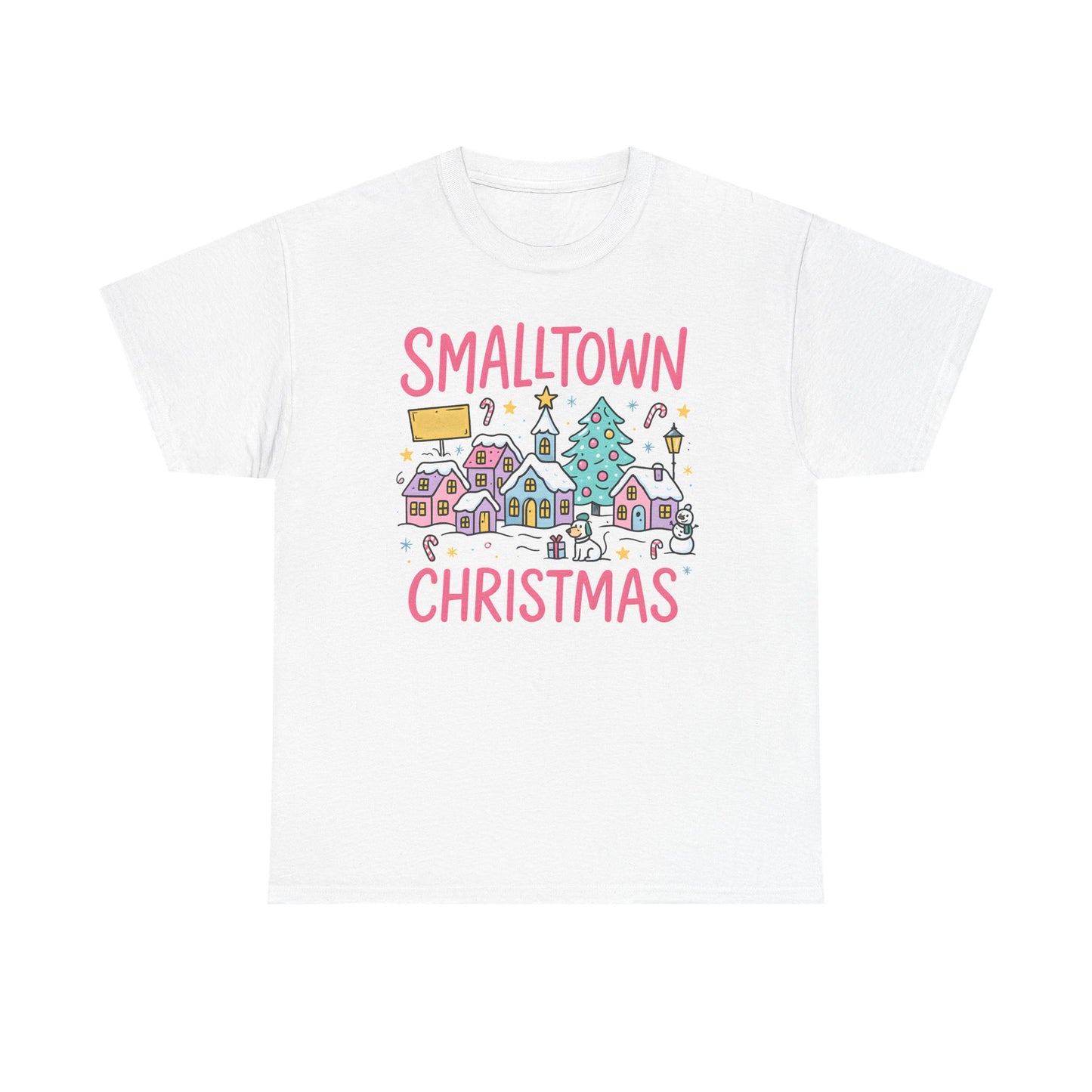 Christmas Town Unisex Tee with Custom ZIP Code Option