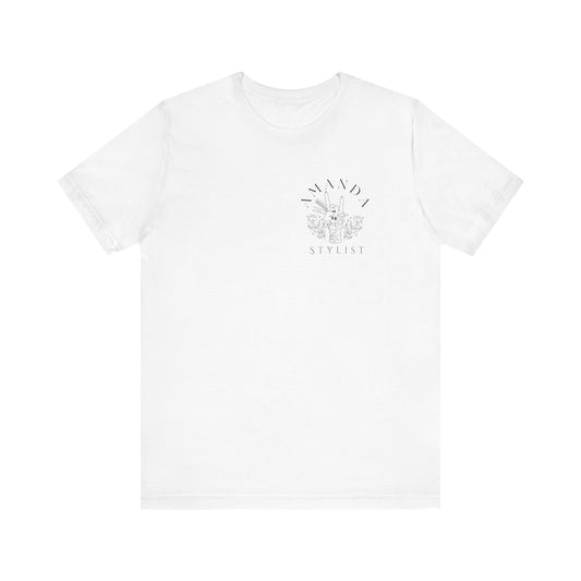 Custom name Hair Hustler Short Sleeve Tee