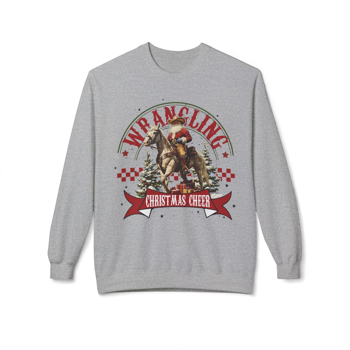 Christmas Santa Western Sweatshirt