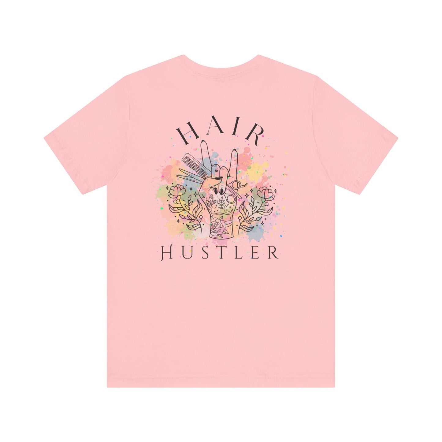 Custom name Hair Hustler Short Sleeve Tee