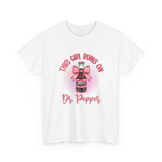 Fuel T-Shirt for Women - 'This girl runs on…' Design