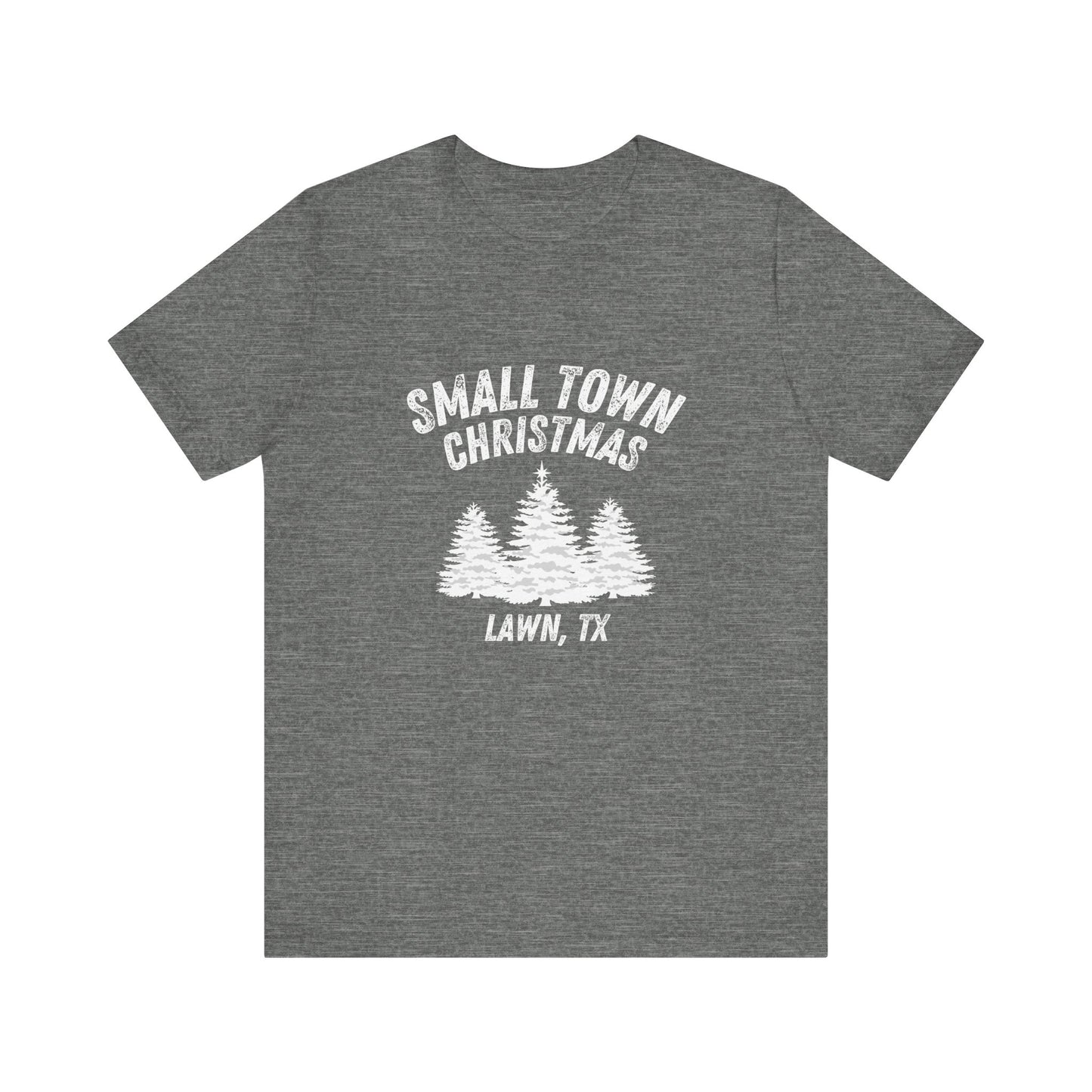 Texas Small Town Unisex Tee - Lawn TX Shirt Design