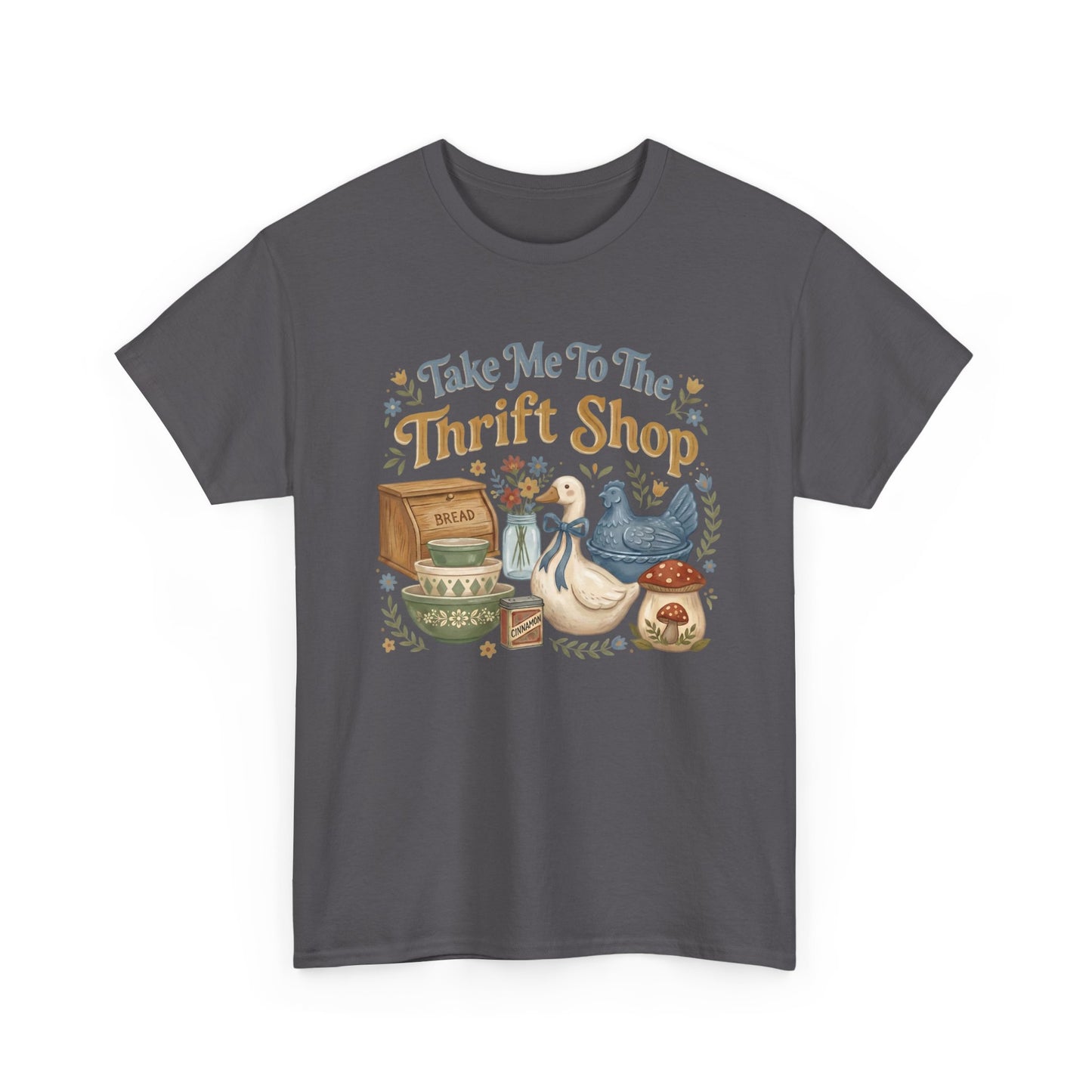 Take Me To The Thrift Shop T-Shirt — Vintage Thrift Shopping Graphic Tee