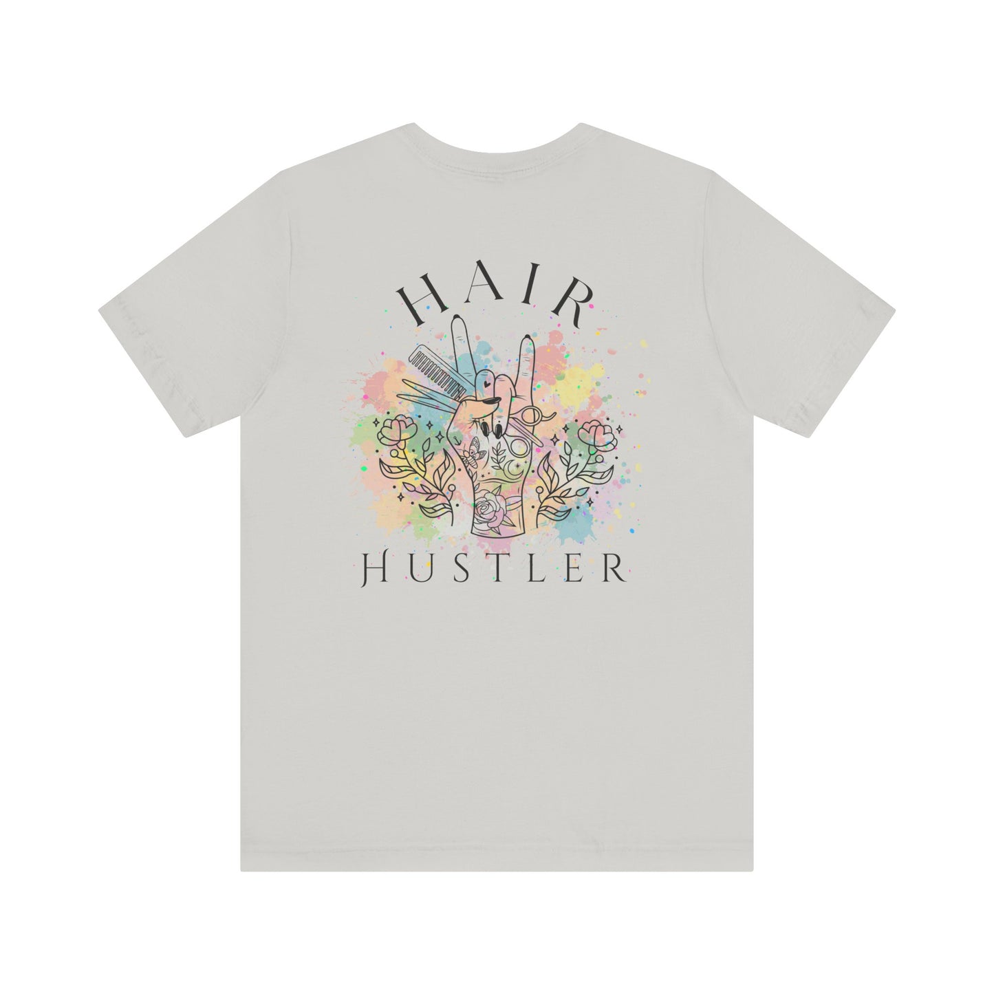 Custom name Hair Hustler Short Sleeve Tee