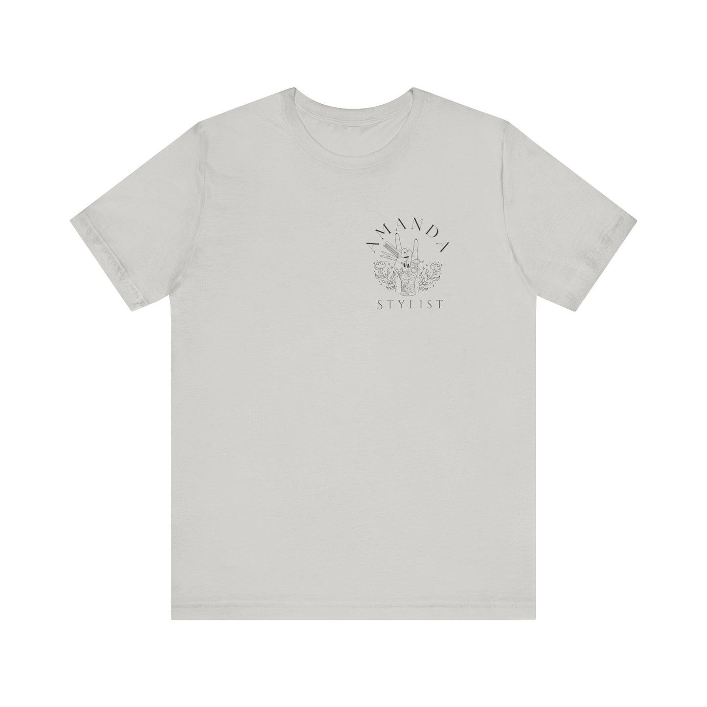 Custom name Hair Hustler Short Sleeve Tee