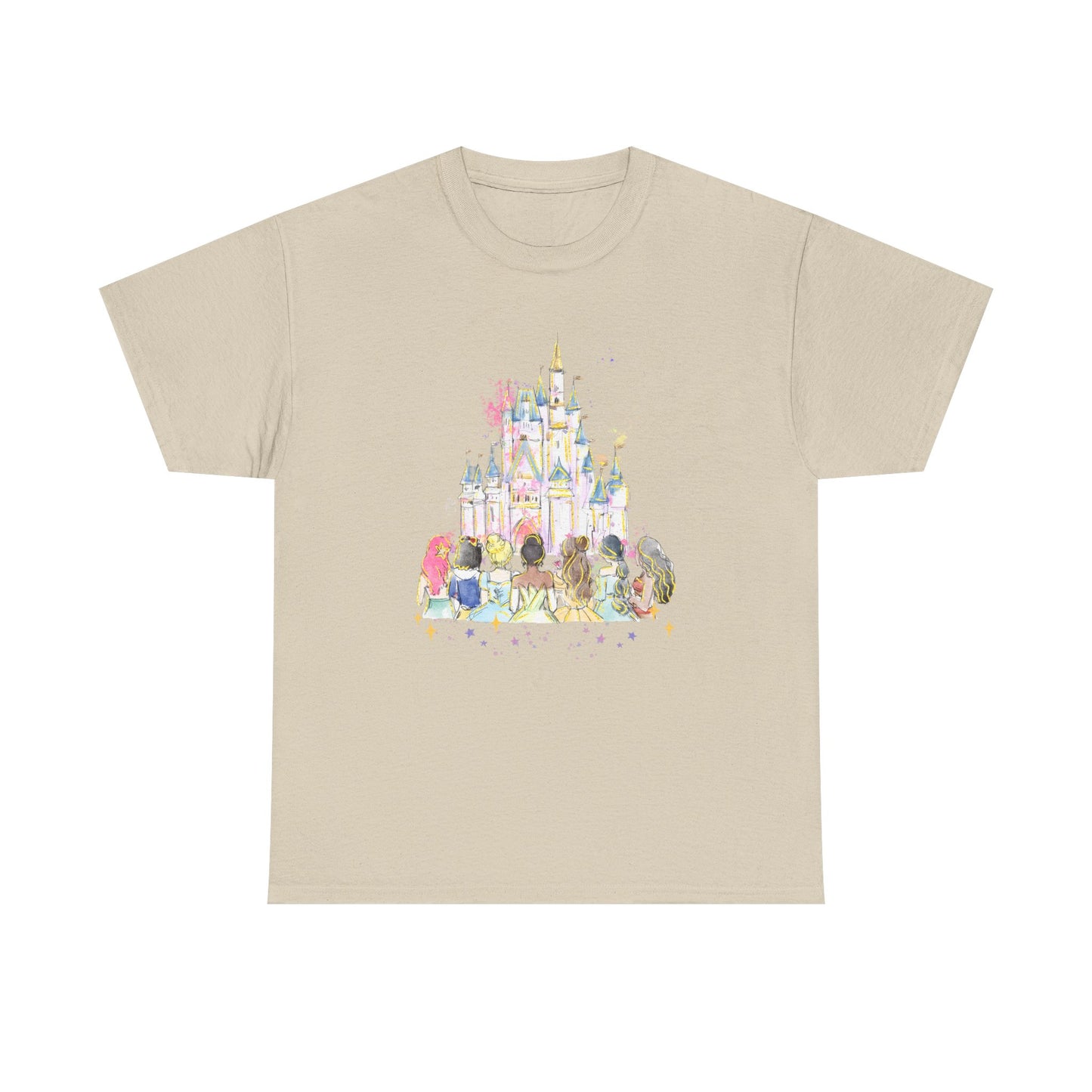 Pastel Princess Castle Tee