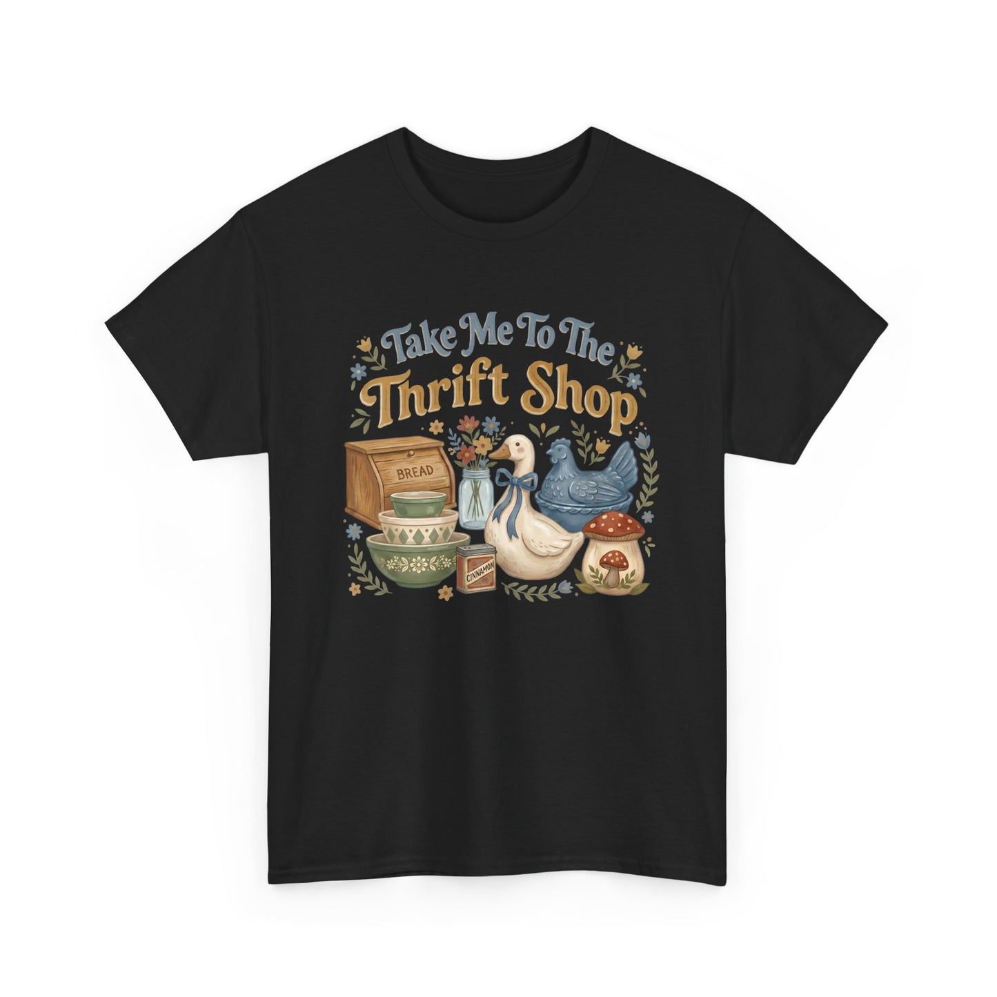 Take Me To The Thrift Shop T-Shirt — Vintage Thrift Shopping Graphic Tee