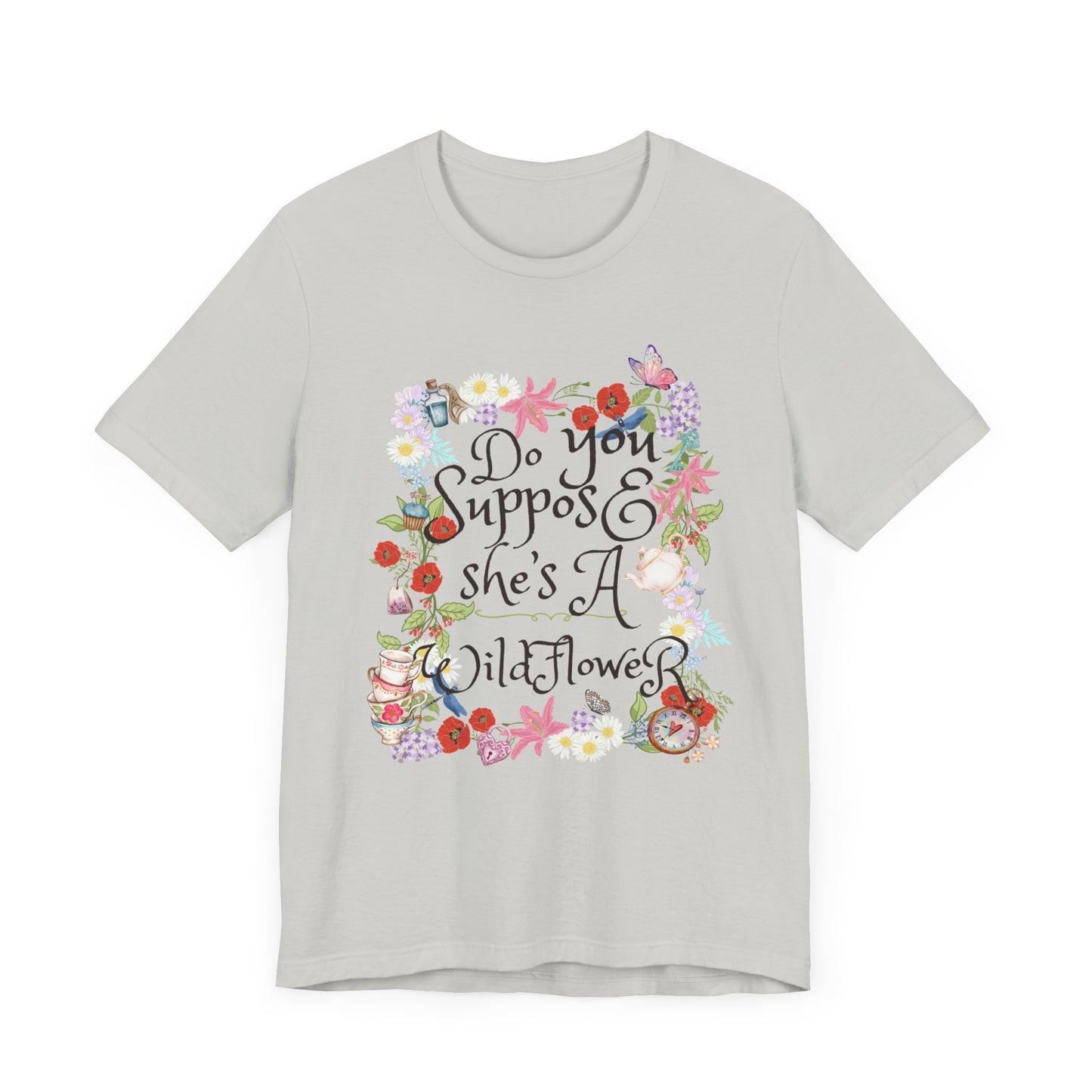 Wild flower Jersey Short Sleeve Tee