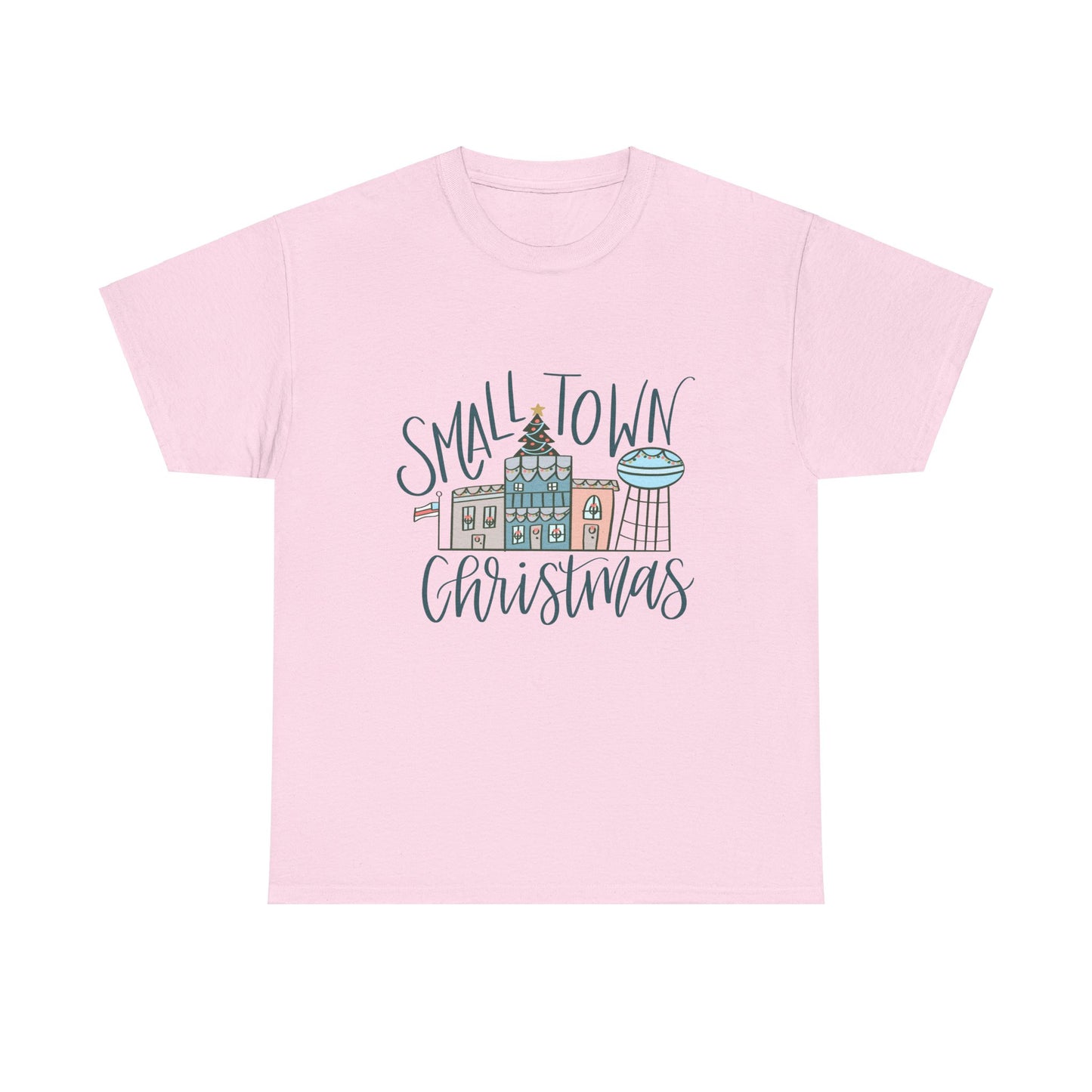 Christmas Unisex Tee - Small Town Holiday Design