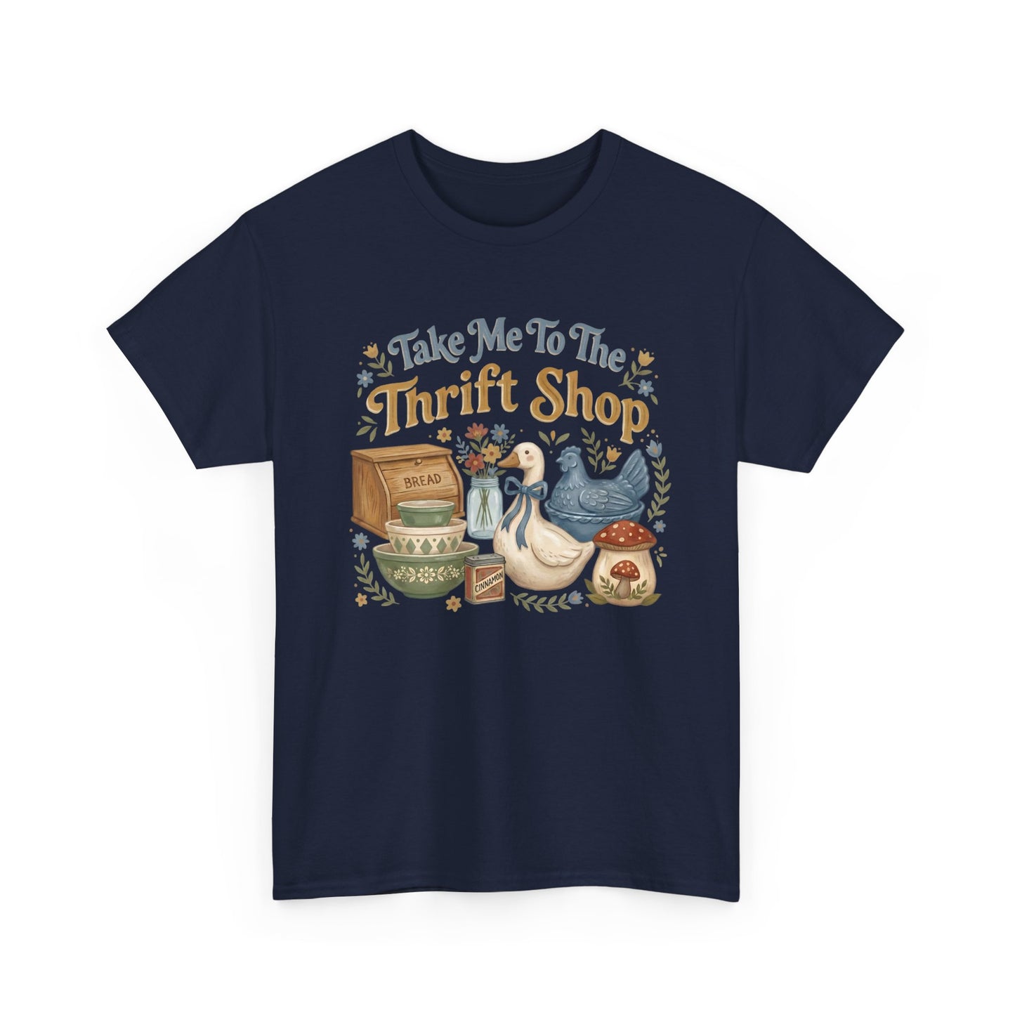 Take Me To The Thrift Shop T-Shirt — Vintage Thrift Shopping Graphic Tee
