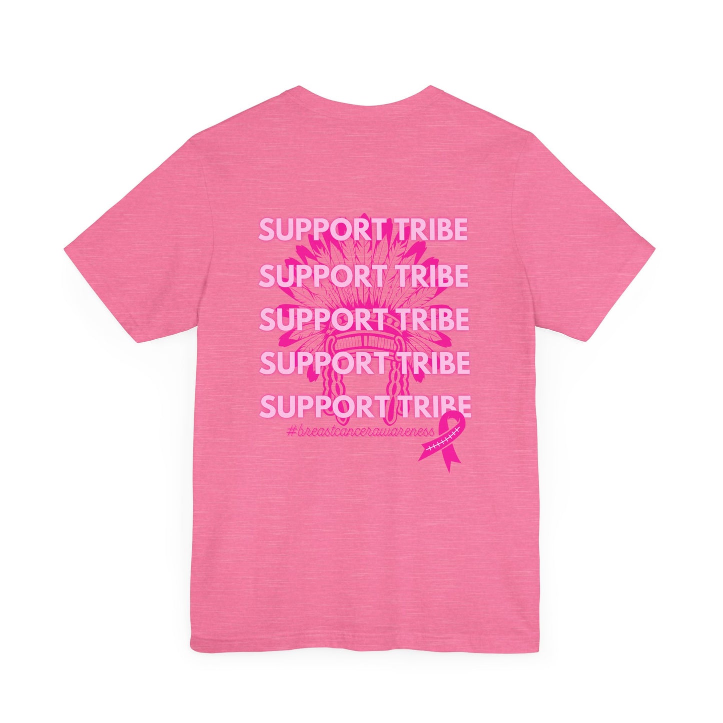 T-Shirt Jim Ned Indians Breast Cancer Awareness Support Tribe Shirt