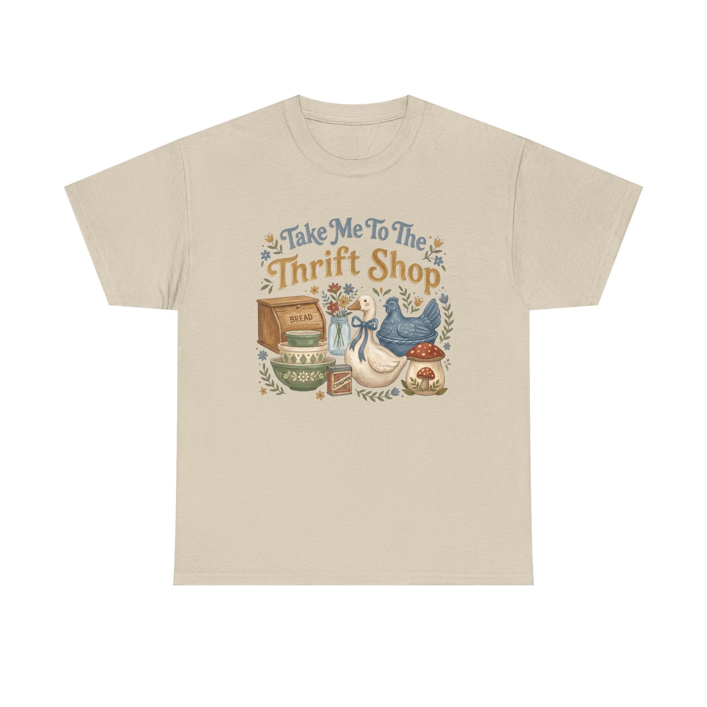 Take Me To The Thrift Shop T-Shirt — Vintage Thrift Shopping Graphic Tee