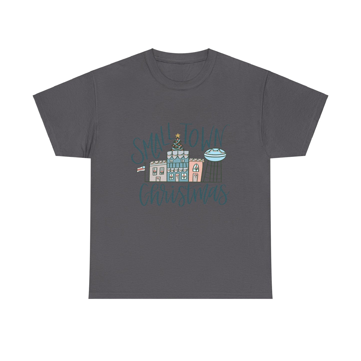 Christmas Unisex Tee - Small Town Holiday Design