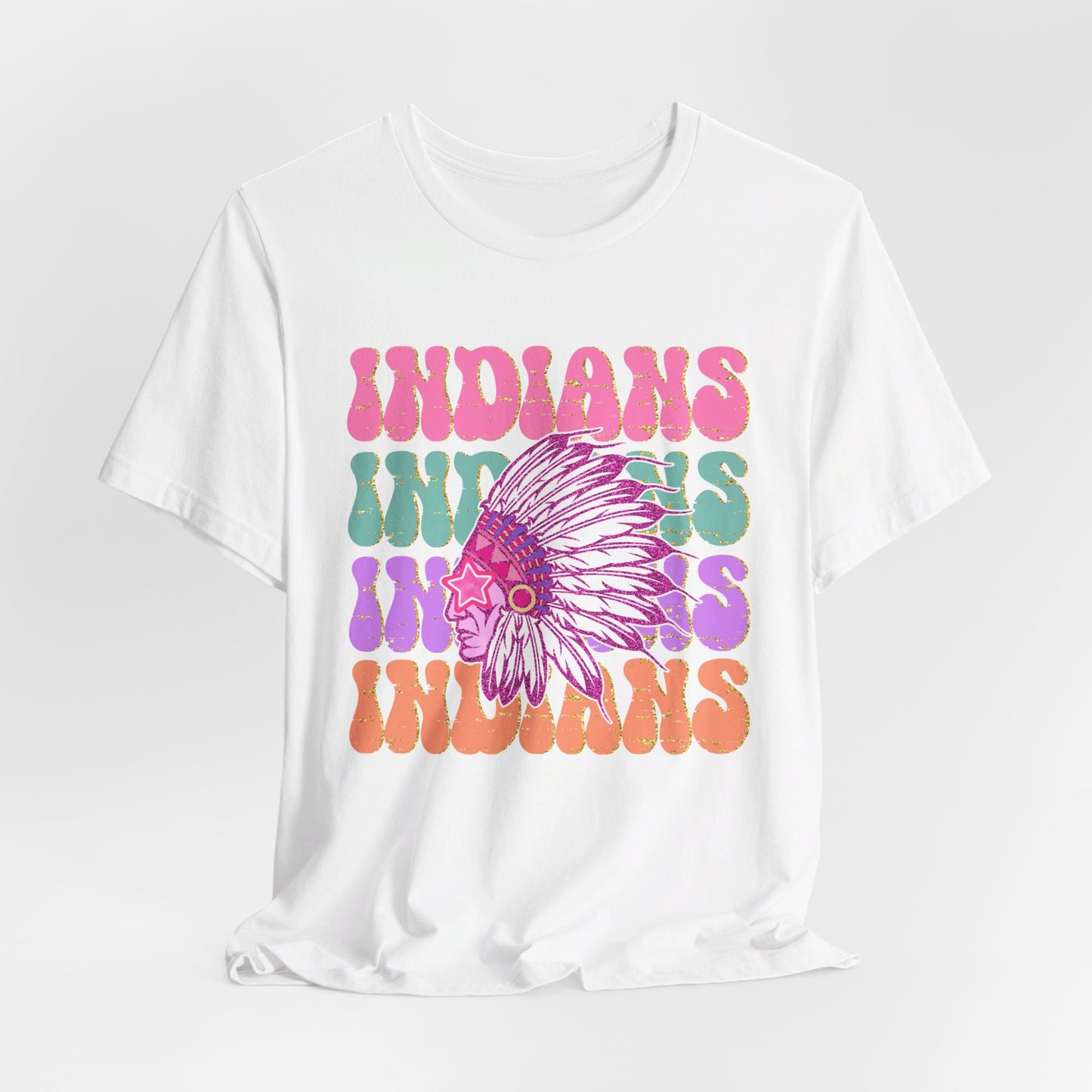 Go Indians! Unisex Jersey Short Sleeve Tee