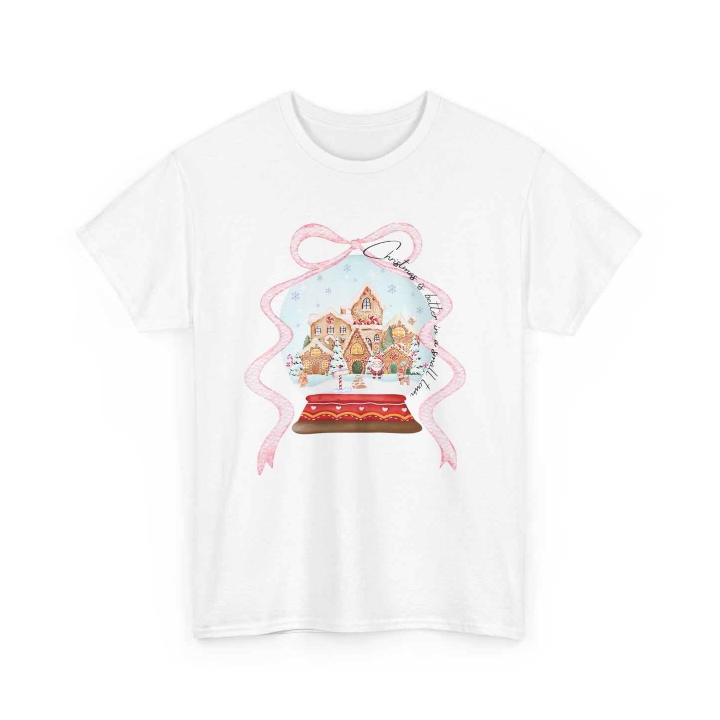 Christmas Small Town Gingerbread Tee