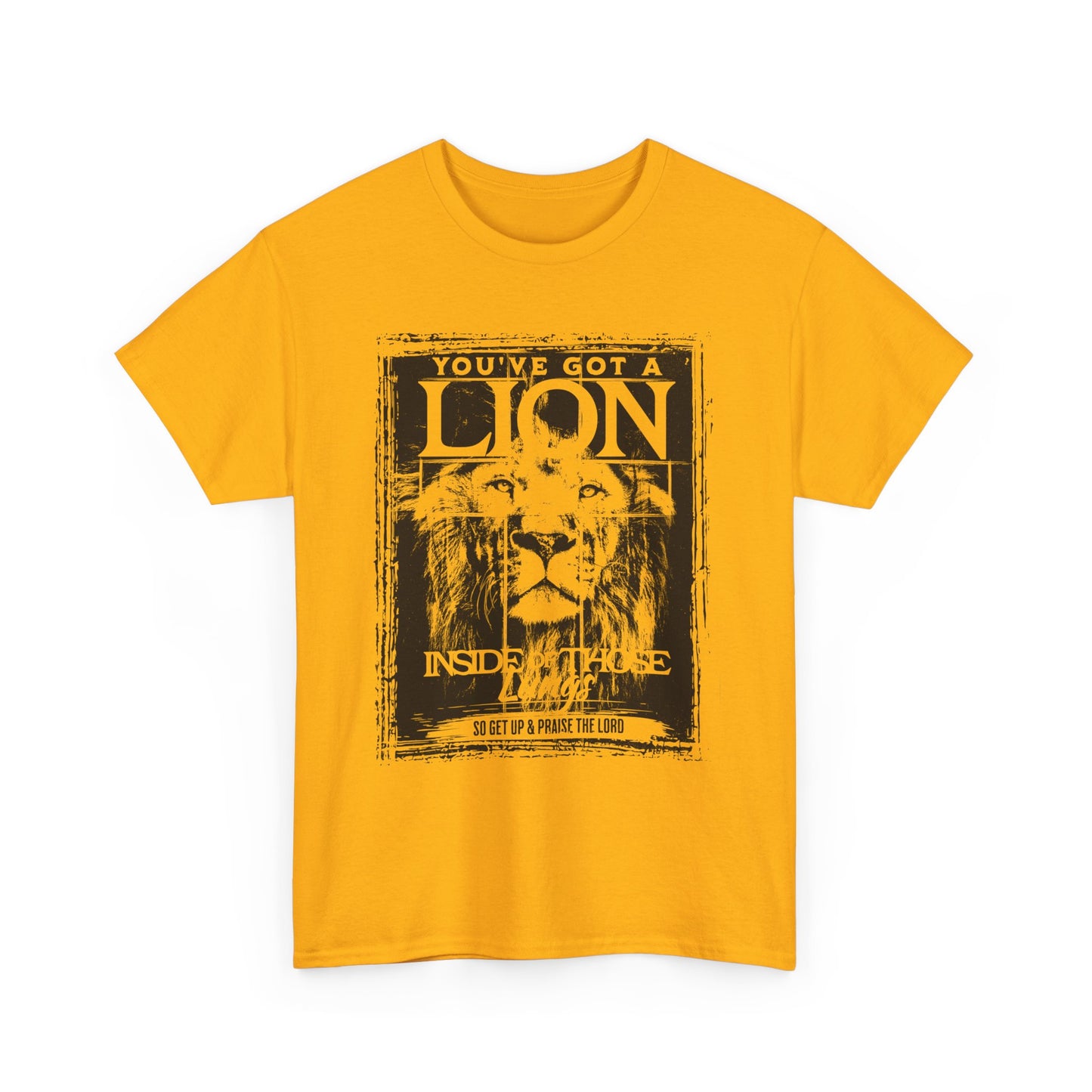 Lion Inside T-Shirt — "You’ve Got a Lion Inside of Me" Motivational Tee