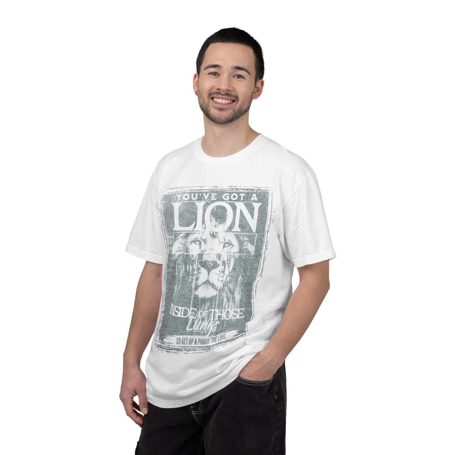 Lion Inside T-Shirt — "You've Got a Lion Inside of Those" Vintage Graphic Tee
