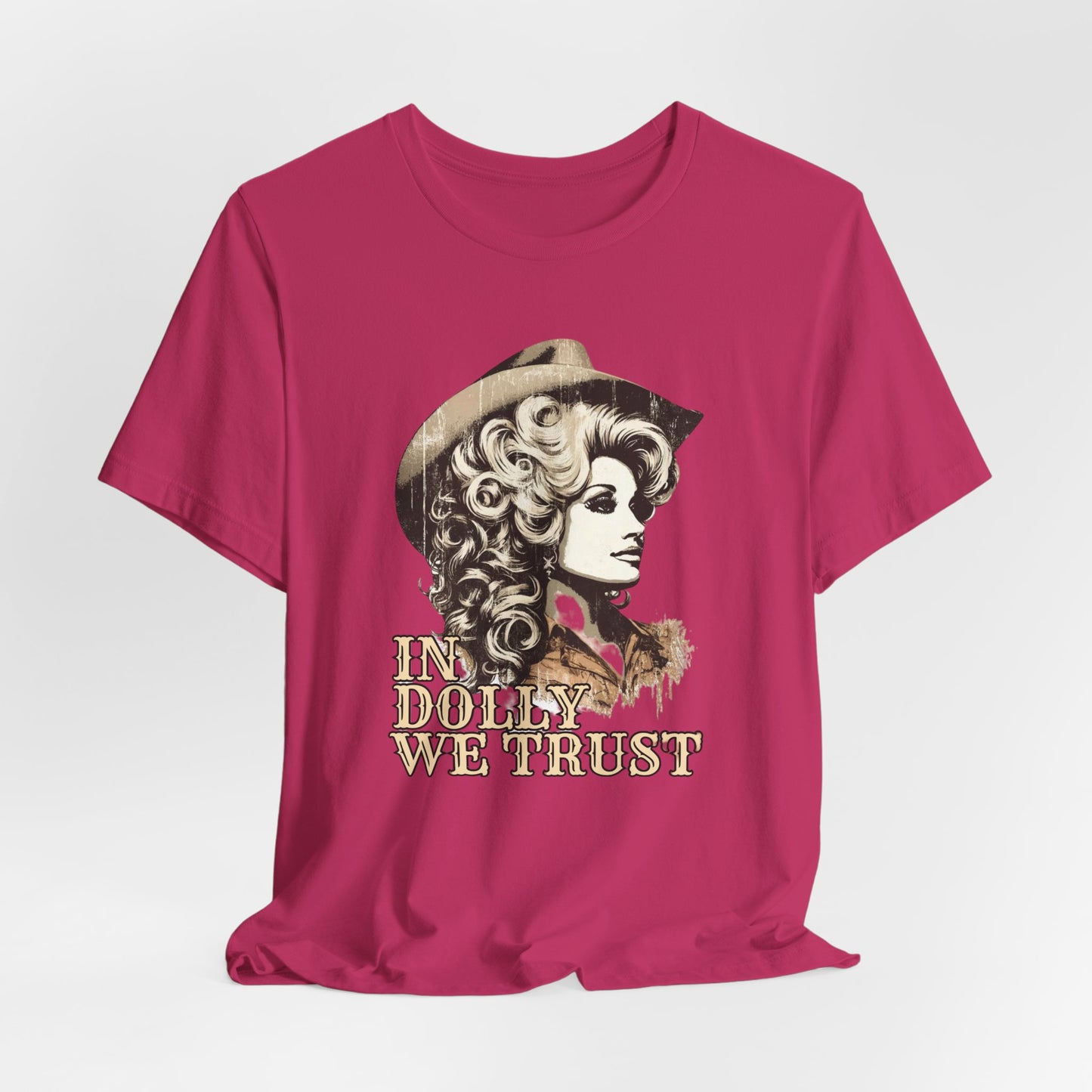 In dolly we trust Jersey Short Sleeve Tee