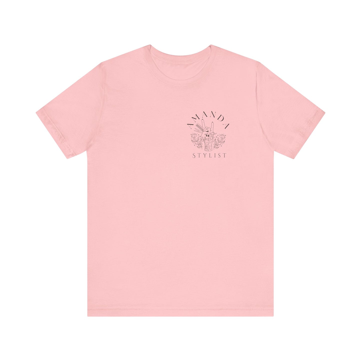 Custom name Hair Hustler Short Sleeve Tee