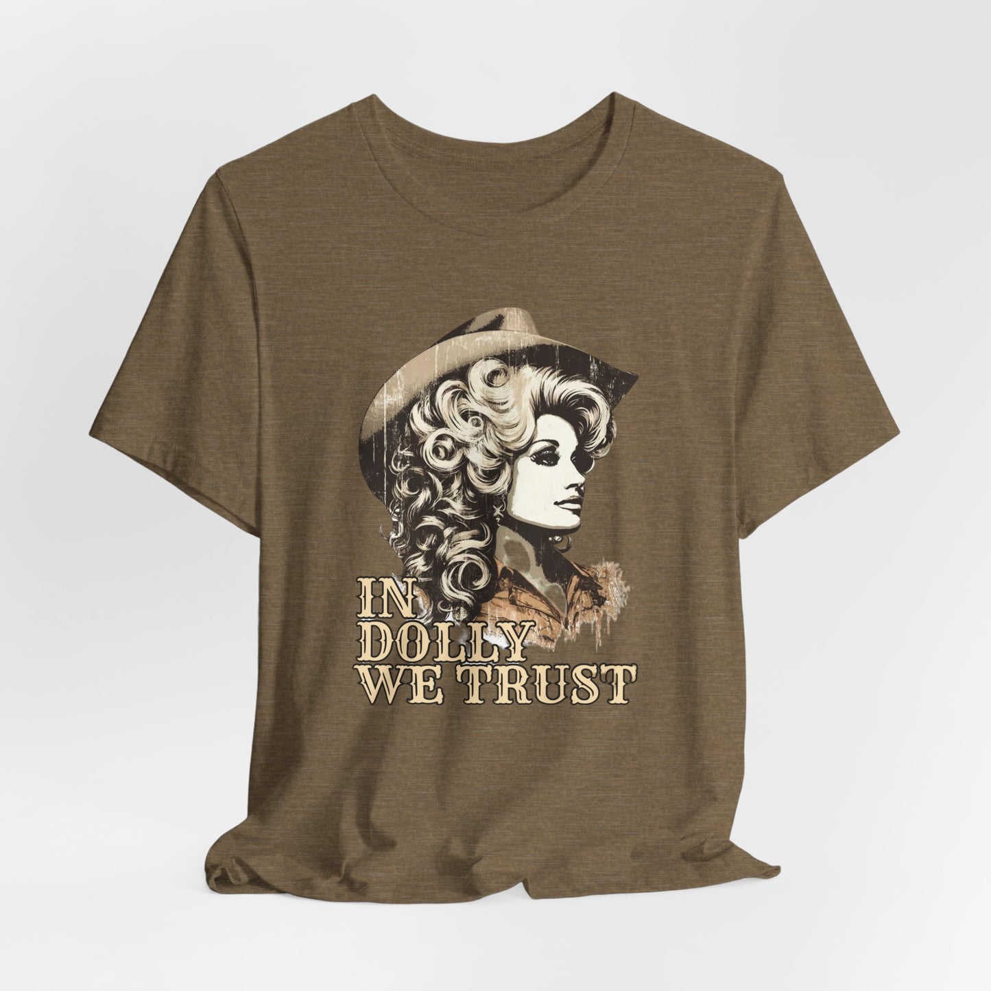 In dolly we trust Jersey Short Sleeve Tee
