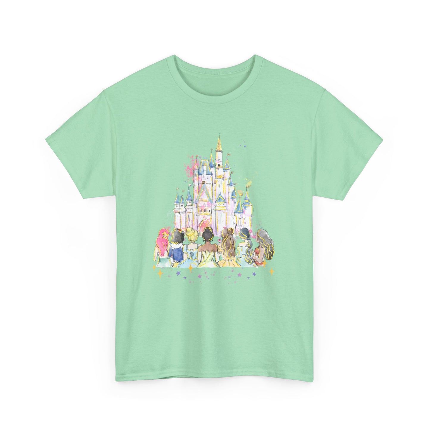 Pastel Princess Castle Tee