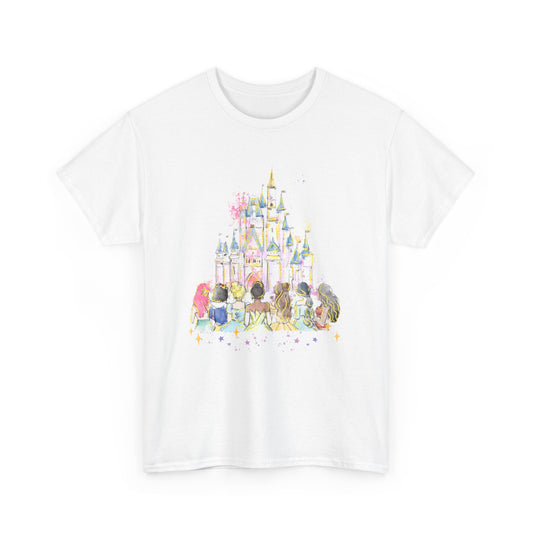 Pastel Princess Castle Tee