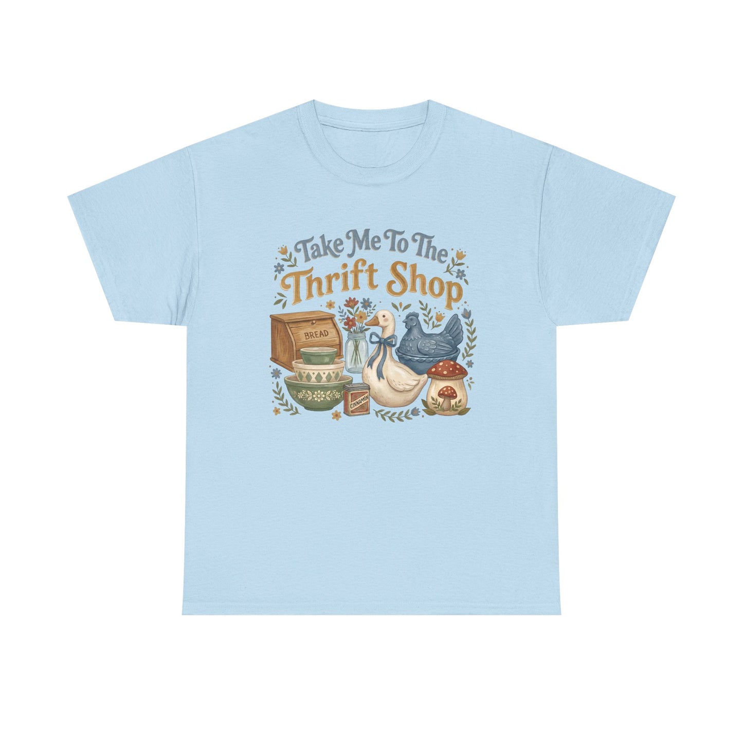 Take Me To The Thrift Shop T-Shirt — Vintage Thrift Shopping Graphic Tee