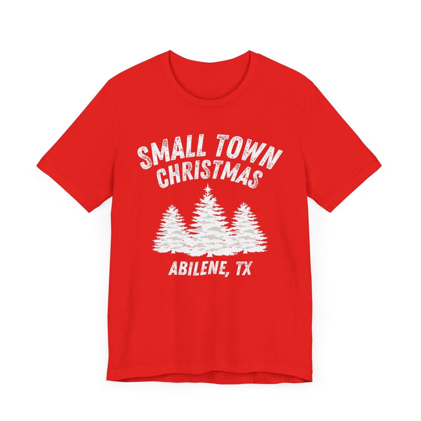 Christmas Unisex Tee - Custom Small Town Design