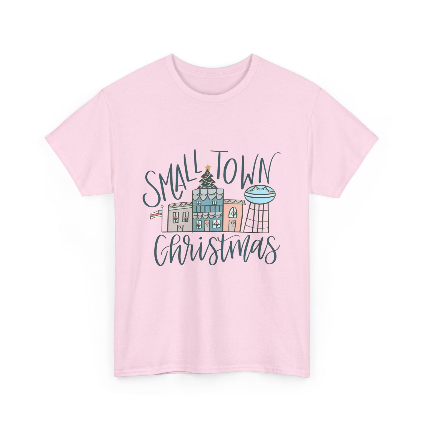 Christmas Unisex Tee - Small Town Holiday Design