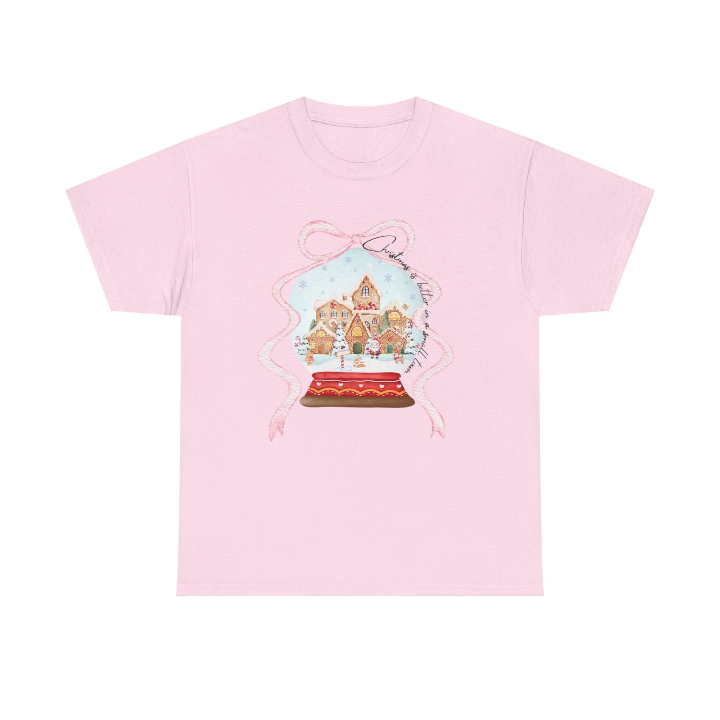 Christmas Small Town Gingerbread Tee