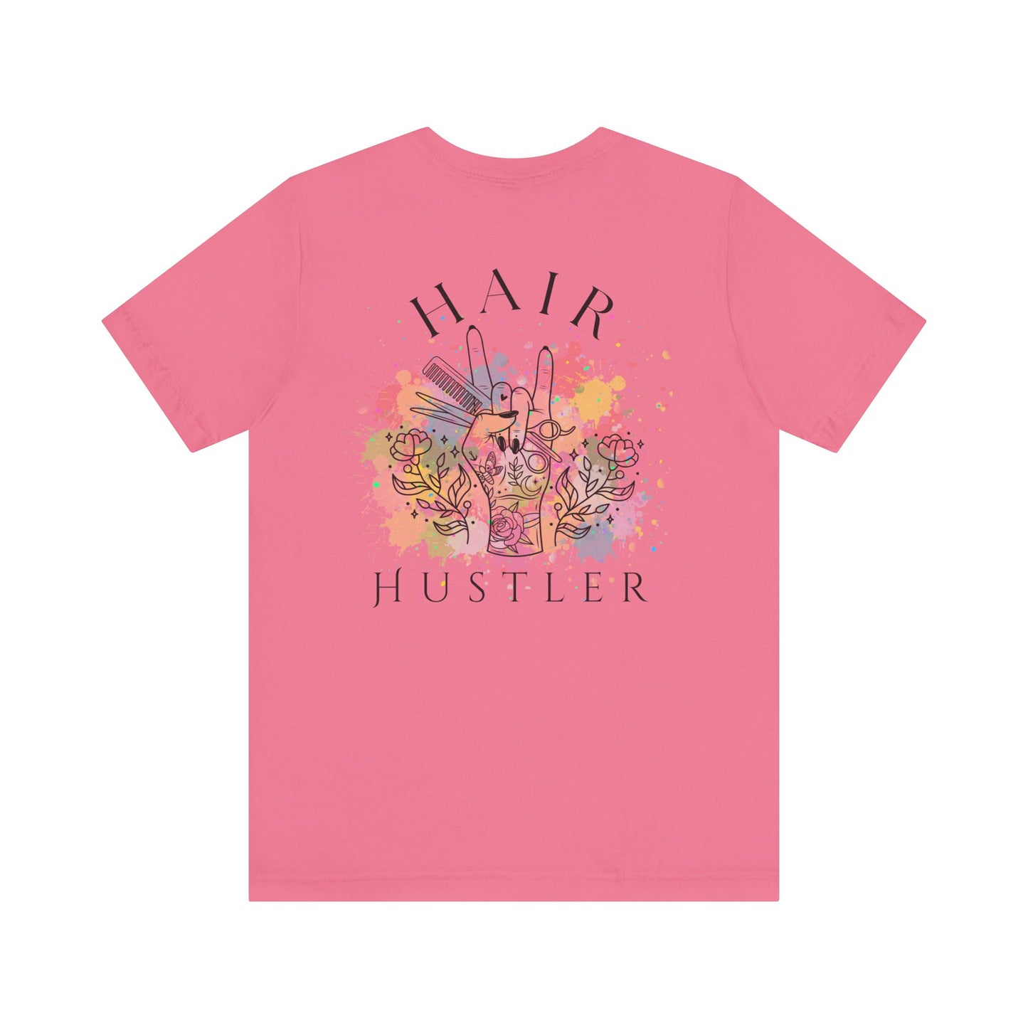 Custom name Hair Hustler Short Sleeve Tee