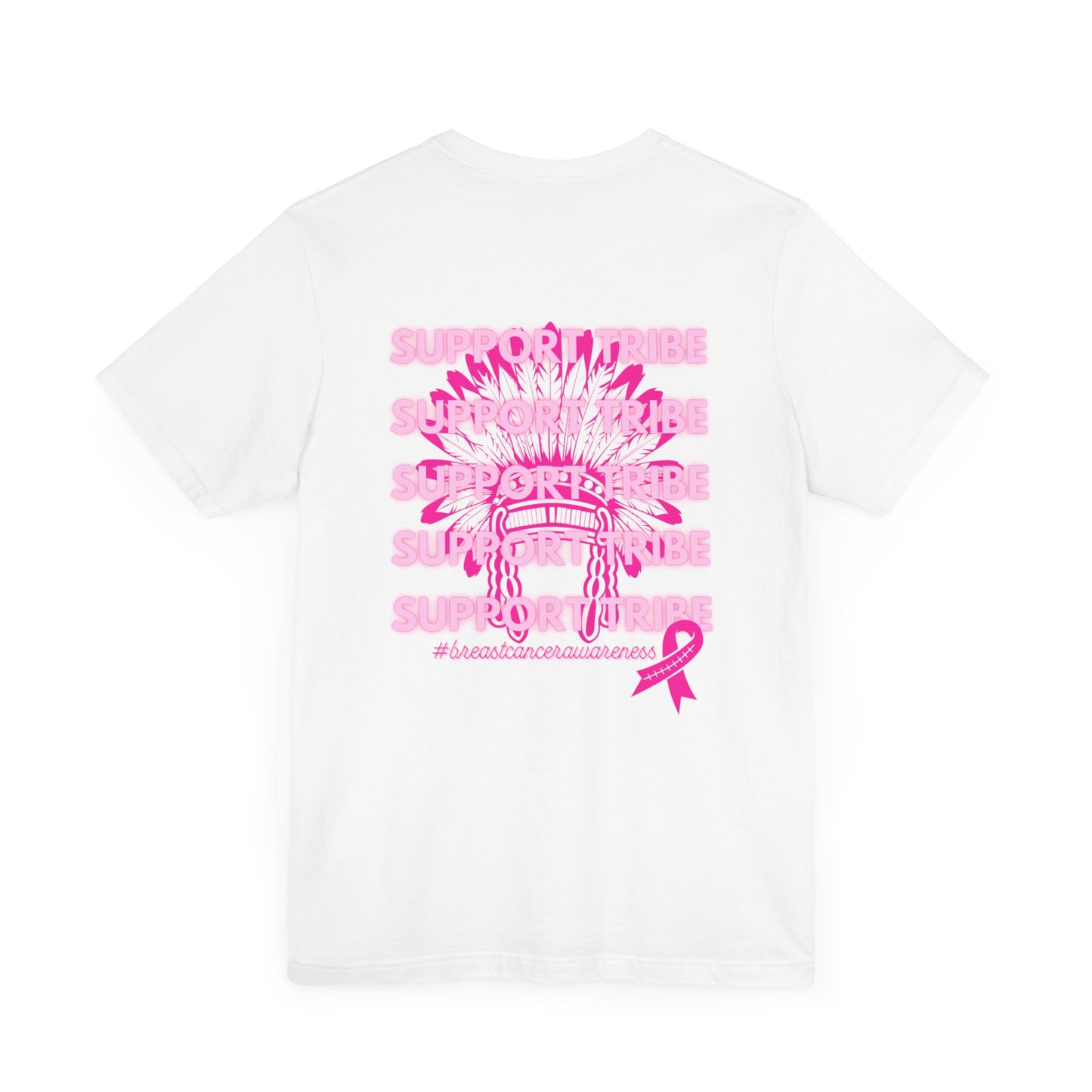 T-Shirt Jim Ned Indians Breast Cancer Awareness Support Tribe Shirt