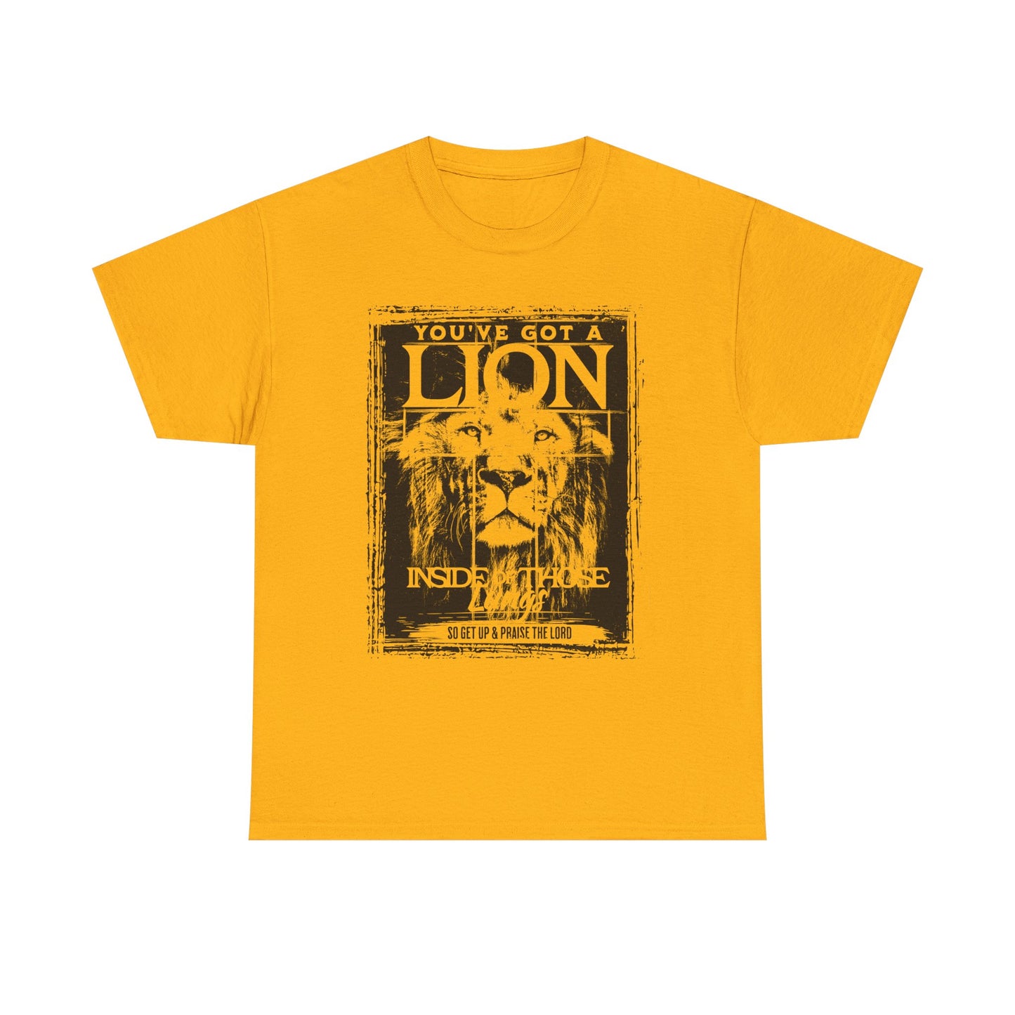 Lion Inside T-Shirt — "You’ve Got a Lion Inside of Me" Motivational Tee