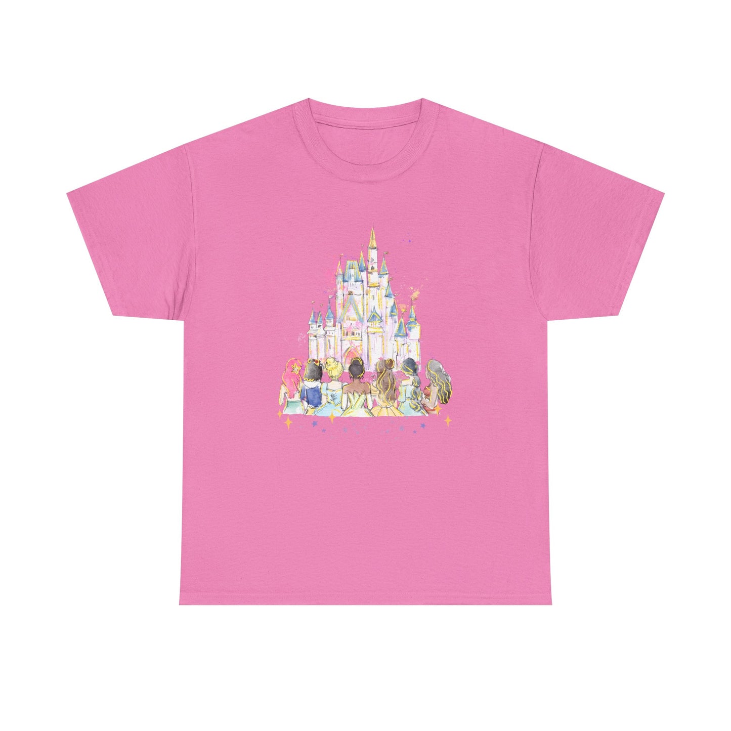 Pastel Princess Castle Tee