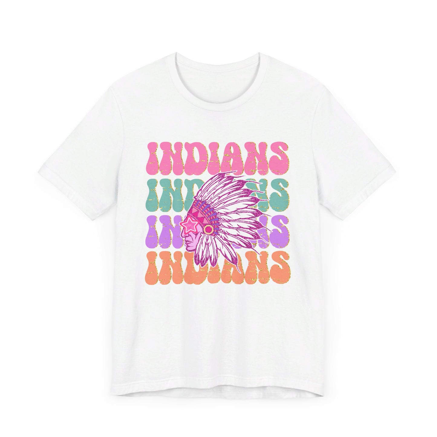 Go Indians! Unisex Jersey Short Sleeve Tee