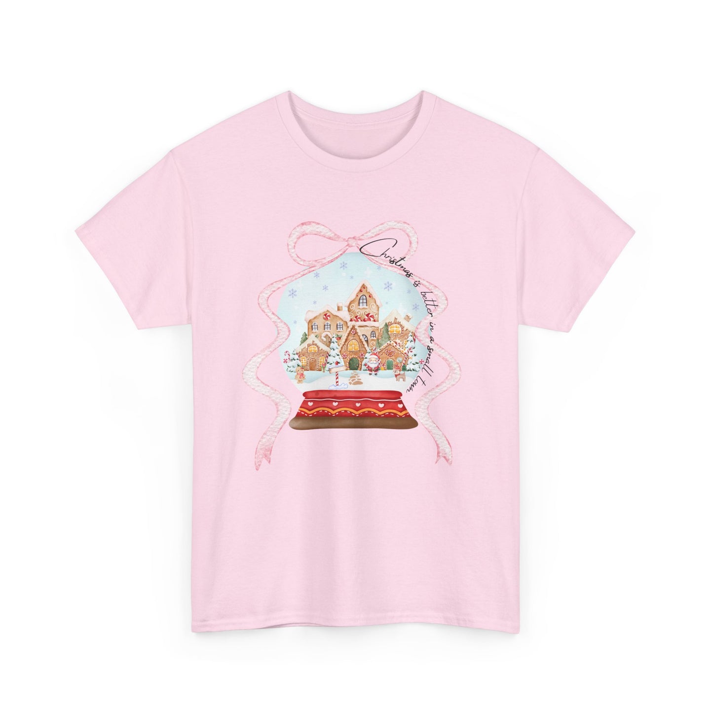 Christmas Small Town Gingerbread Tee