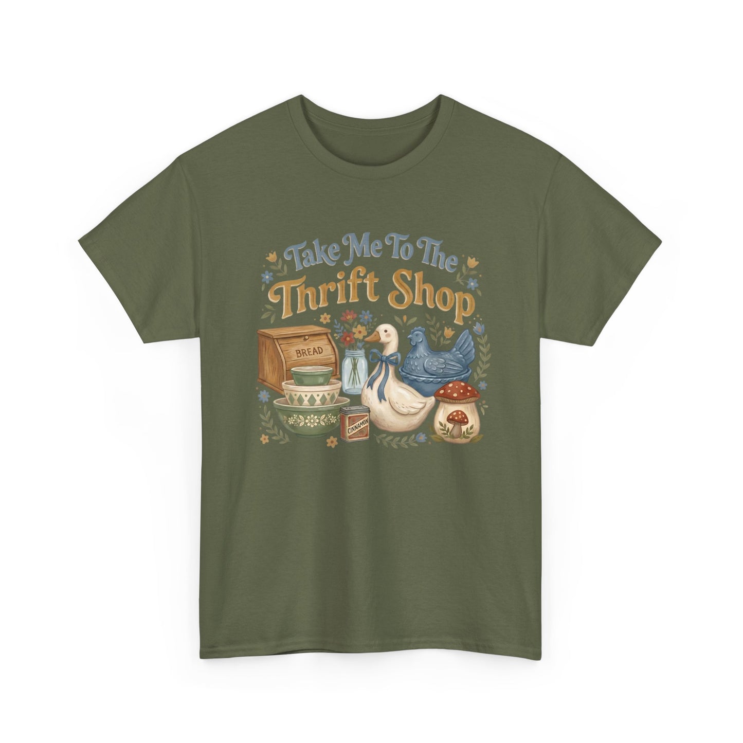 Take Me To The Thrift Shop T-Shirt — Vintage Thrift Shopping Graphic Tee
