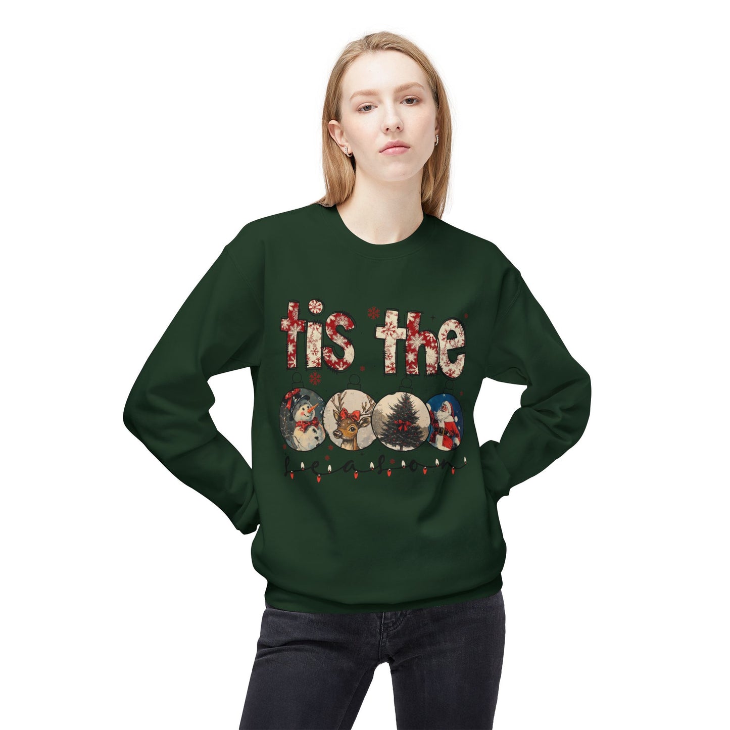 Holiday Season Unisex Sweatshirt - 'Tis the Season' Design