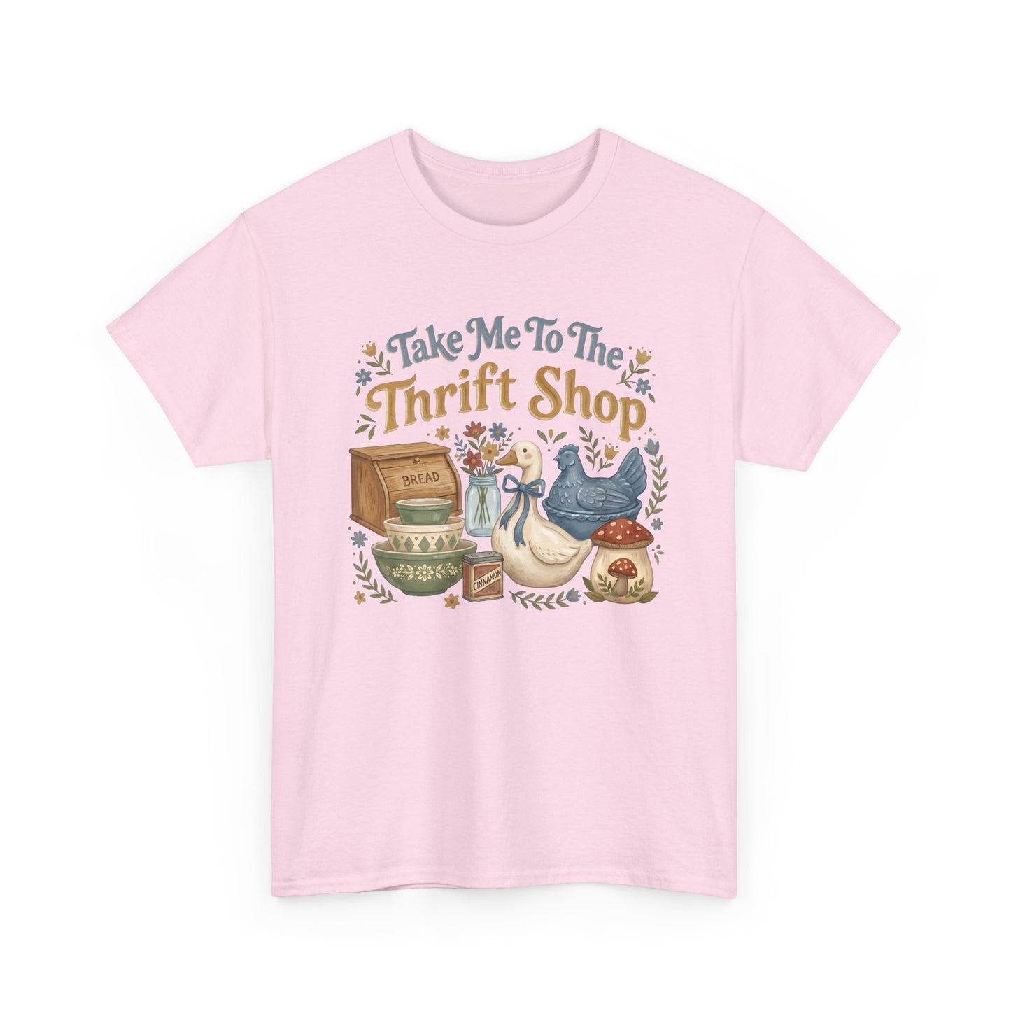 Take Me To The Thrift Shop T-Shirt — Vintage Thrift Shopping Graphic Tee