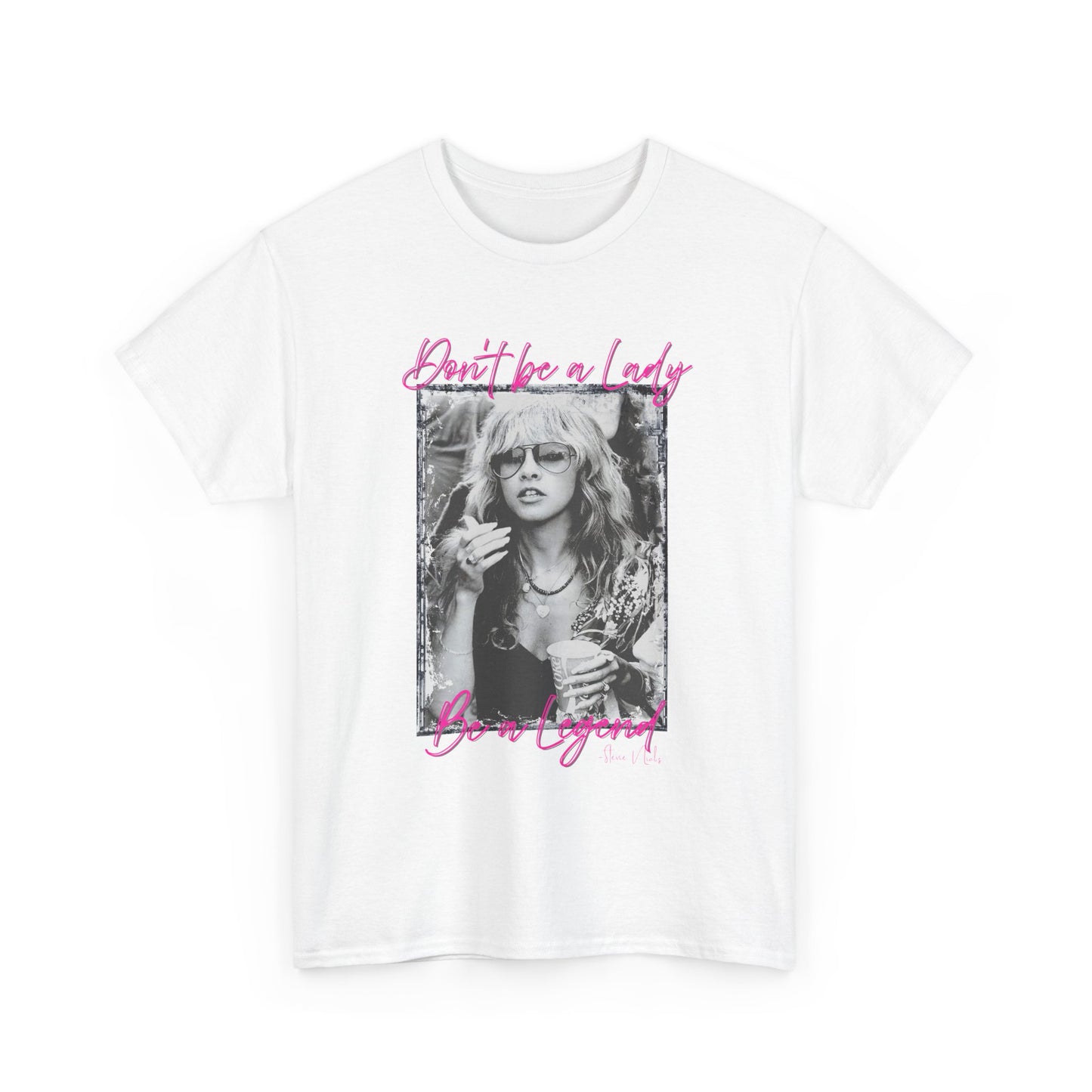 Vintage Rebel Tee — “Don’t be a lady, Be a legend” Graphic T-Shirt