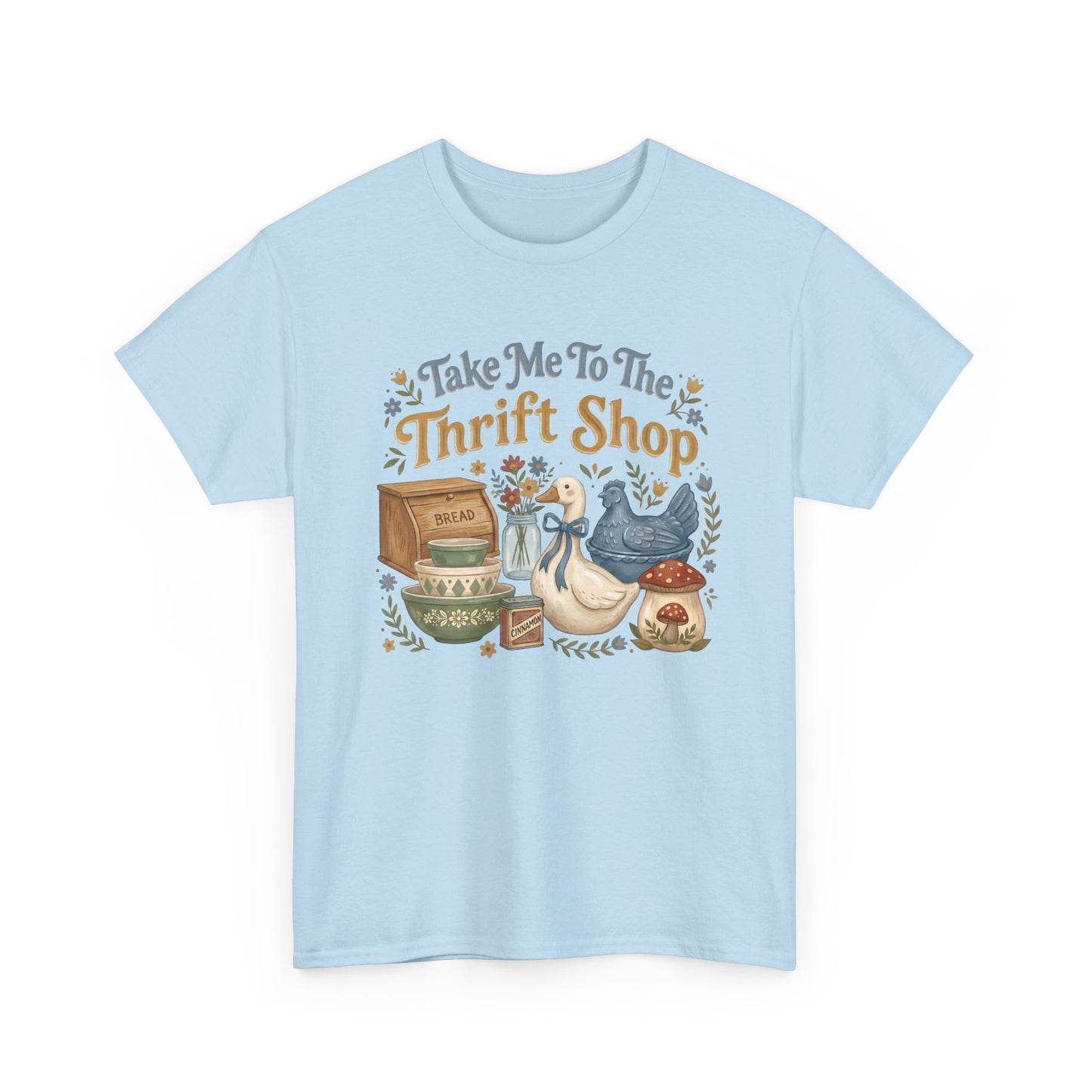 Take Me To The Thrift Shop T-Shirt — Vintage Thrift Shopping Graphic Tee