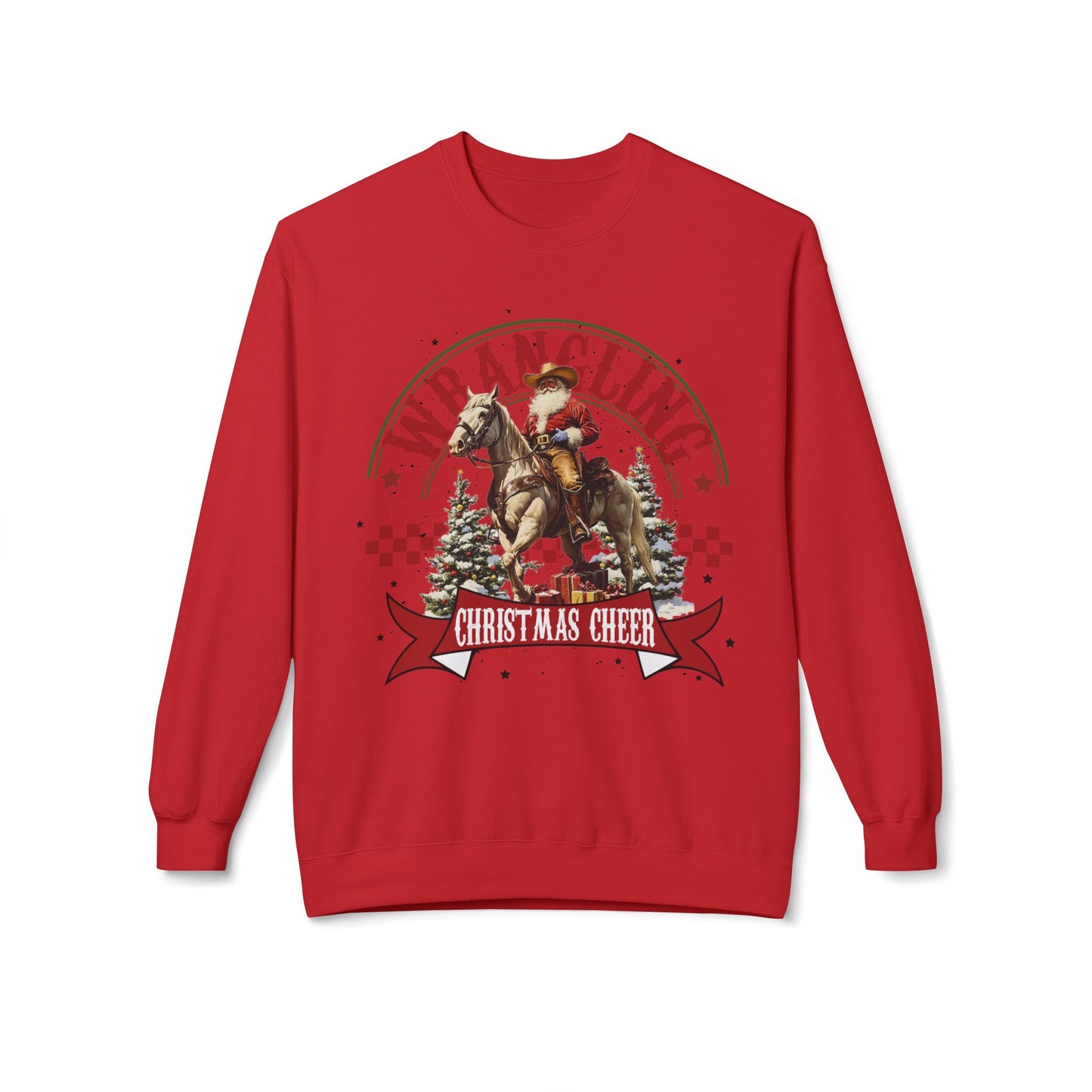 Christmas Santa Western Sweatshirt