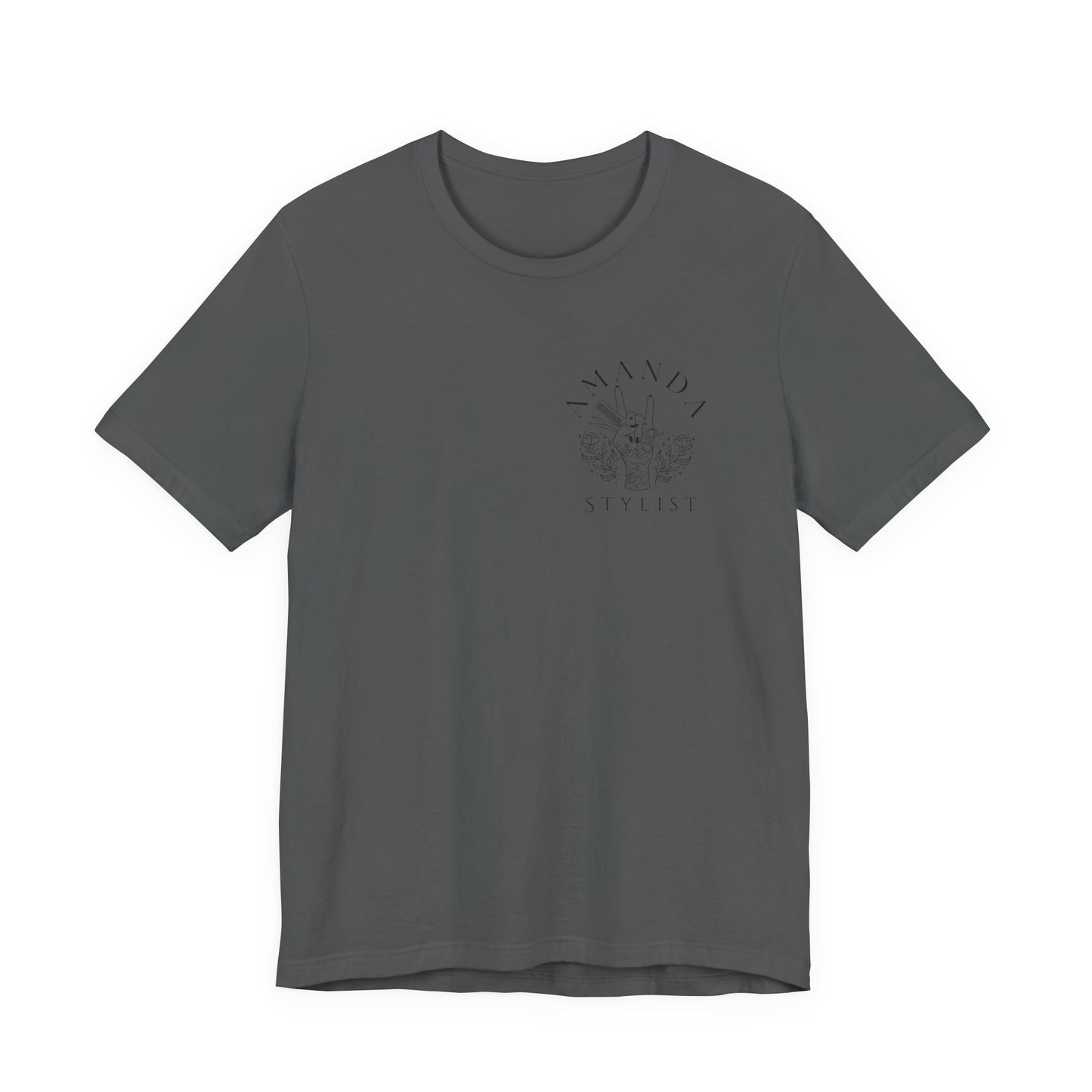 Custom name Hair Hustler Short Sleeve Tee