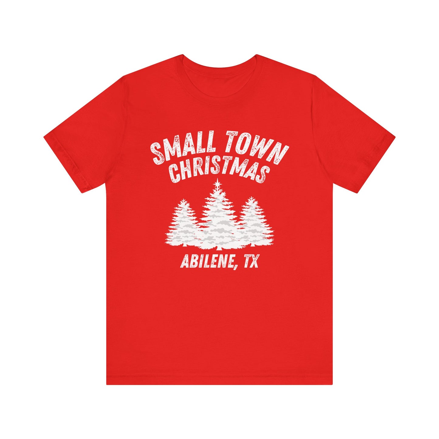 Christmas Unisex Tee - Custom Small Town Design