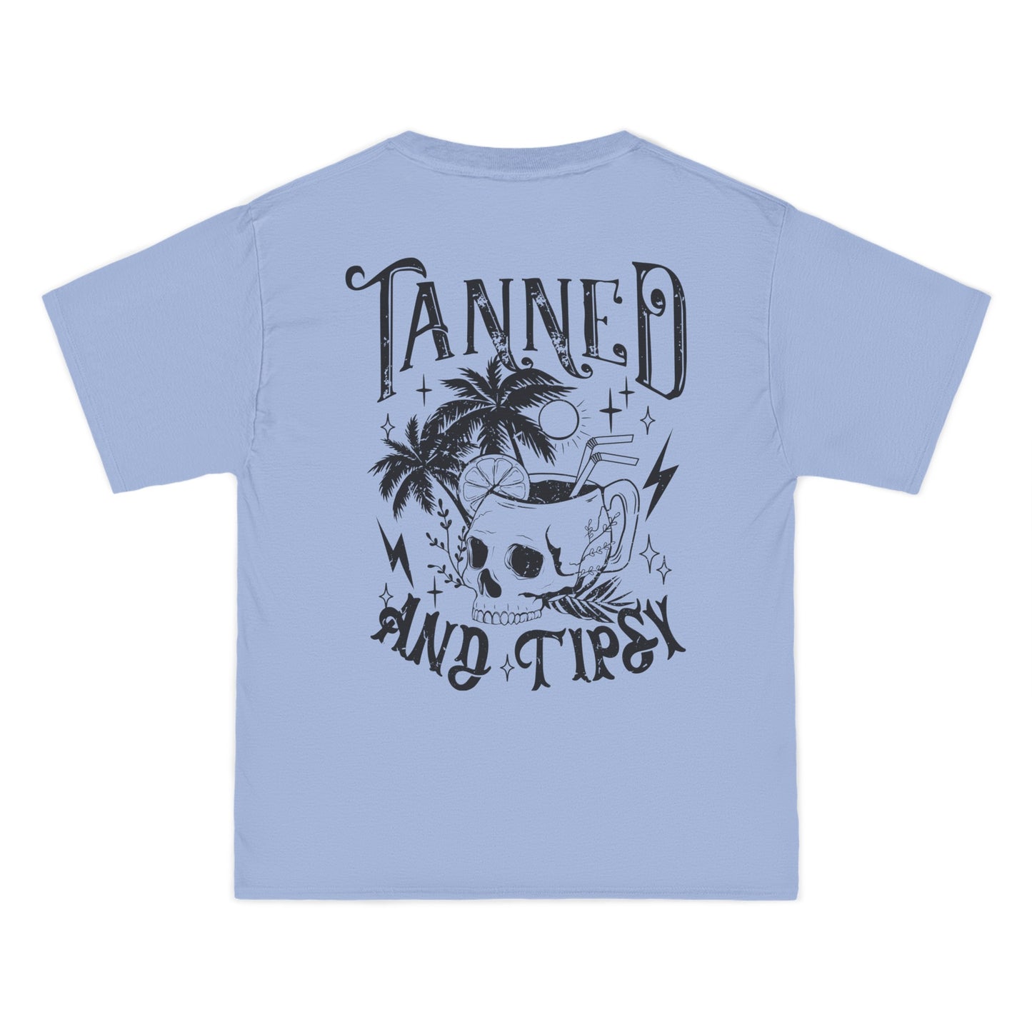 Tanned and Tipsy (black) Beefy-T®  Short-Sleeve T-Shirt