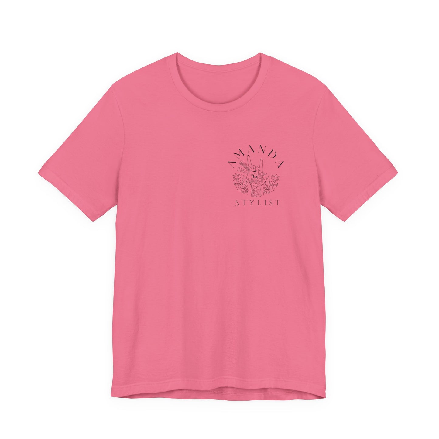 Custom name Hair Hustler Short Sleeve Tee