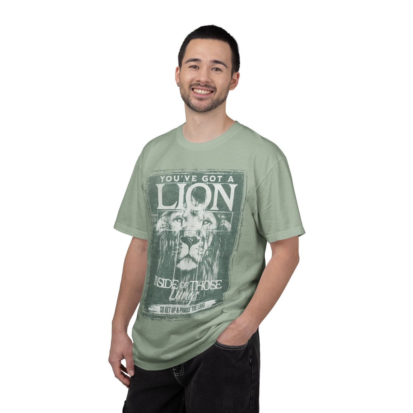 Lion Inside T-Shirt — "You've Got a Lion Inside of Those" Vintage Graphic Tee