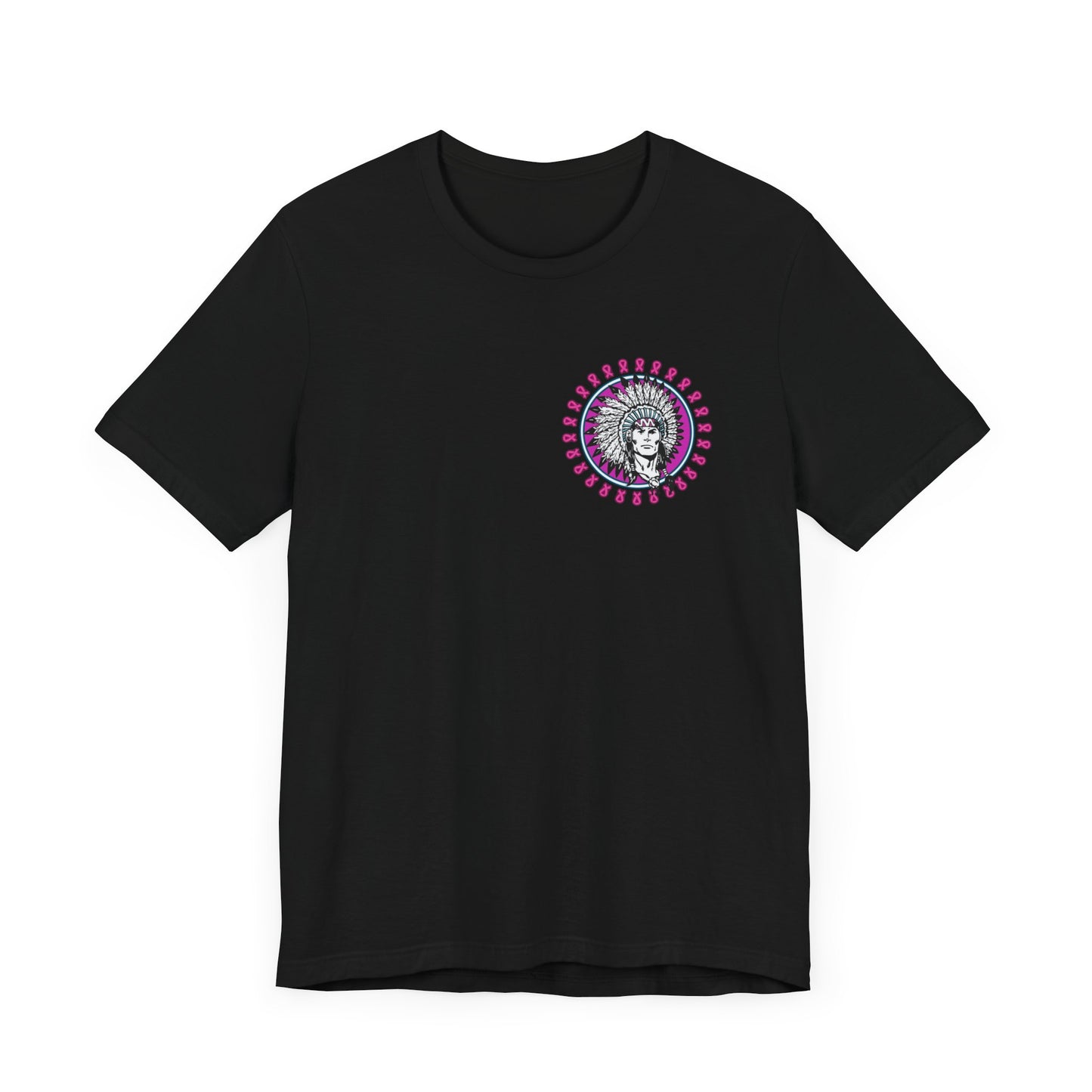 T-Shirt Jim Ned Indians Breast Cancer Awareness Support Tribe Shirt