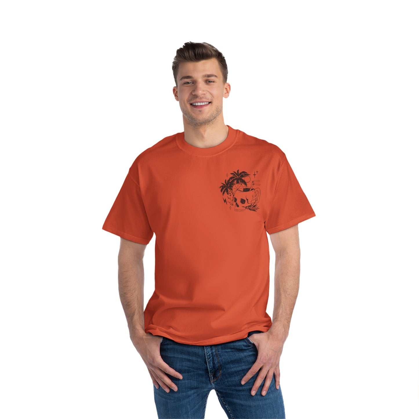 Tanned and Tipsy (black) Beefy-T®  Short-Sleeve T-Shirt